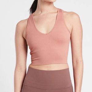 Athleta Aurora Crop Rib Tank